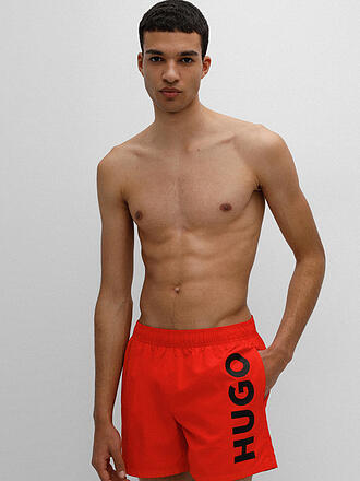 HUGO | Badeshorts | schwarz