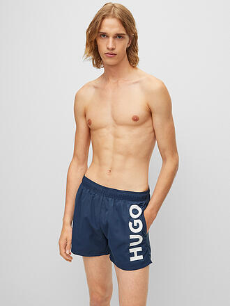 HUGO | Badeshorts | schwarz