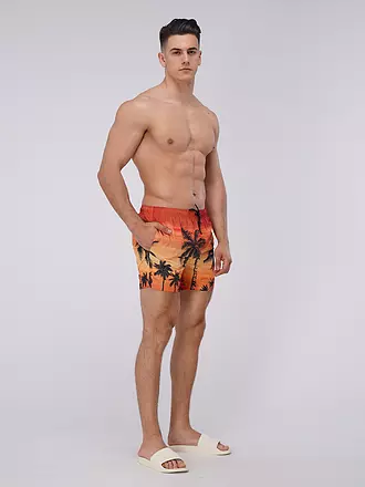 HUGO | Badeshorts | orange