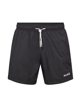 HUGO | Beachshorts | schwarz