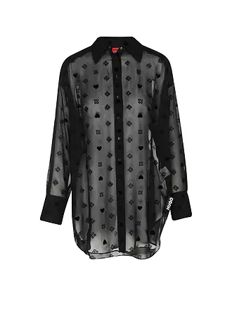 HUGO | Bluse ENNIA | schwarz