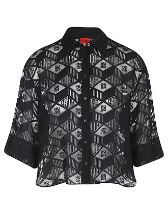 HUGO | Bluse EPHRAIMA | schwarz