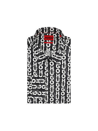HUGO | Hemd Casual Slim Fit ERMO | rot