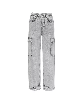 HUGO | Jeans Mom Fit GEBELLA | grau
