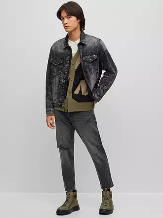HUGO | Jeansjacke | grau