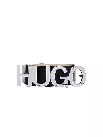 HUGO | Ledergürtel Zula | schwarz