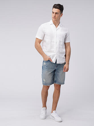 HUGO | Leinenhemd | beige