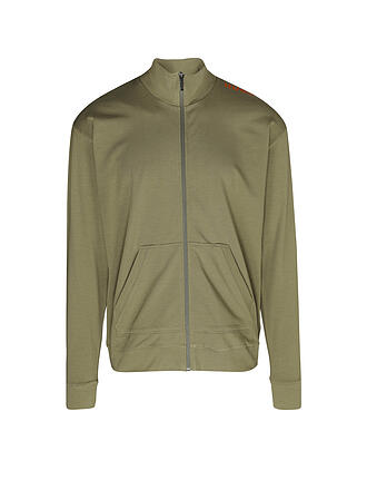 HUGO | Loungewear Jacke | grün