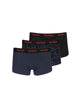 HUGO | Pants 3-er Pkg open red | blau