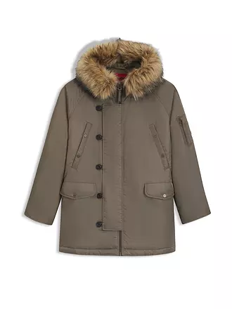 HUGO | Parka MAKARO | grau