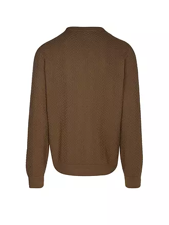 HUGO | Pullover SIMO | braun