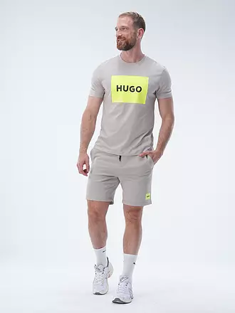 HUGO | Shorts DIZ | hellgrau
