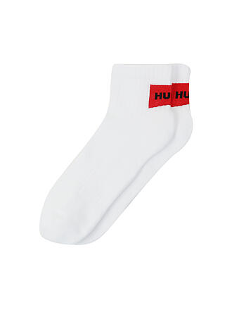 HUGO | Socken 2-er Pkg white | weiss