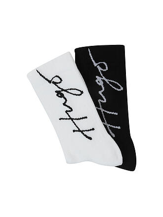 HUGO | Socken 2er Pkg. Black | weiss