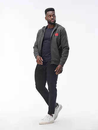 HUGO | Sweatjacke DAPLE 212 | grau