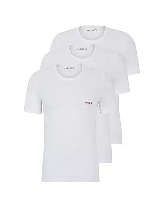 HUGO | T-Shirt 3er Pkg. TRIPLET | weiss