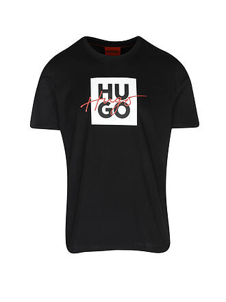 HUGO | T-Shirt DALPACA | schwarz