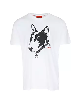 HUGO | T-Shirt DAMMOCK | weiss