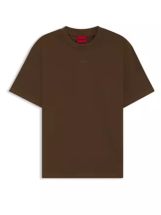 HUGO | T-Shirt DAPOLINO | braun