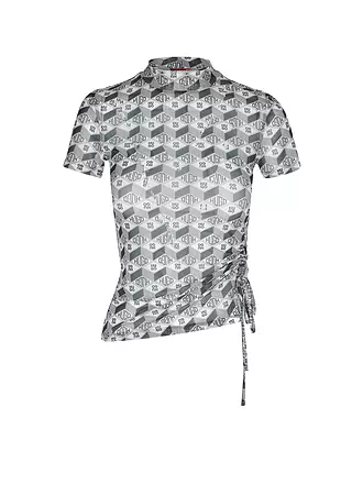HUGO | T-Shirt DASTORIA | silber