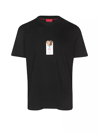 HUGO | T-Shirt DILESSES | schwarz