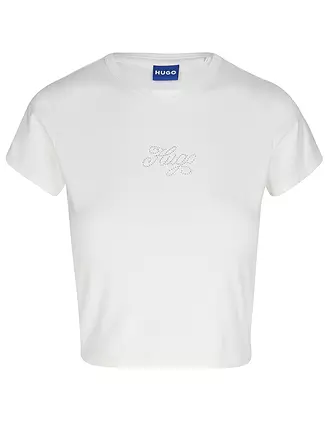 HUGO | T-Shirt DOME_B_1 | creme