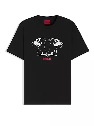 HUGO | T-Shirt DULIVIO | schwarz