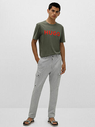 HUGO | T-Shirt DULIVIO | hellgrau