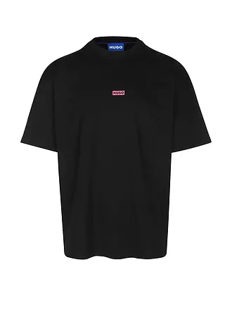 HUGO | T-Shirt NALONO | schwarz