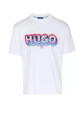 HUGO | T-Shirt NILLUMI | weiss
