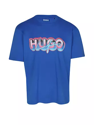 HUGO | T-Shirt NILLUMI | blau