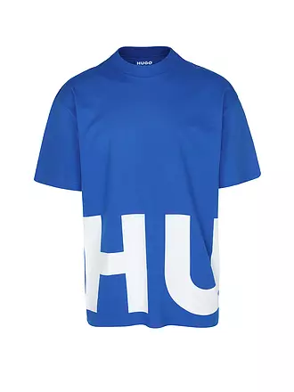HUGO | T-Shirt Oversized Fit NANNAVARO | blau