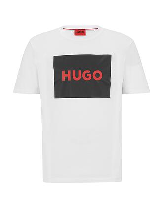 HUGO | T-Shirt Regular Fit DULIVE 222 | weiss
