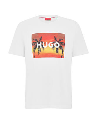HUGO | T-Shirt | weiss