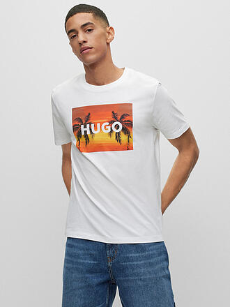 HUGO | T-Shirt | weiss