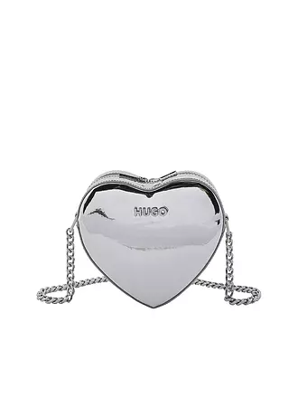 HUGO | Tasche - Umhängetasche LOVE | silber