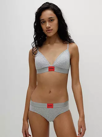 HUGO | Triangle BH Red Label grey | schwarz