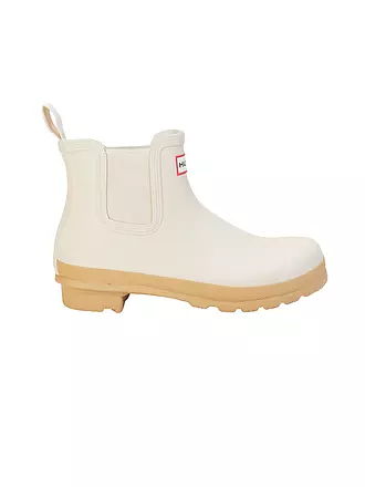 HUNTER BOOT | Gummistiefel - Chelsea Boot | beige
