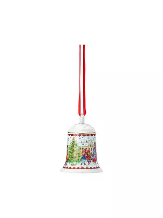 HUTSCHENREUTHER | Weihnachts Porzellan Glocke 2023 | bunt