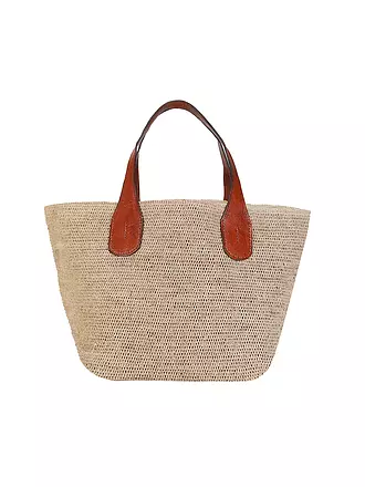 IBELIV | Strohtasche - Shopper TOKYO II | gelb