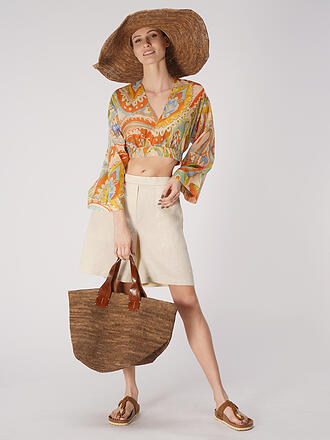 IBELIV | Strohtasche - Shopper TOKYO | orange