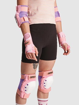 IMPALA | Rollerskates Schutzausrüstung - Imprads Protective Set Hellblau | rosa