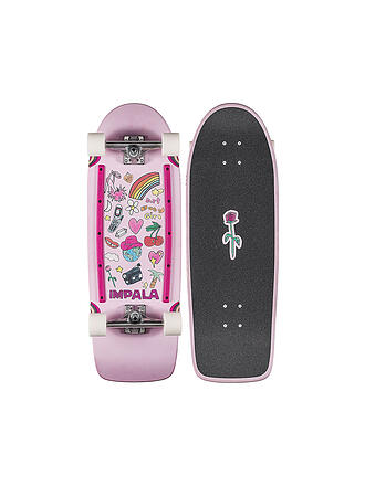 IMPALA | Skateboard - Cruiserboard Hera Schwarz | rosa