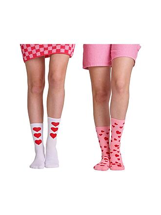 IMPALA | Socken 3-er Pkg. hearts | bunt