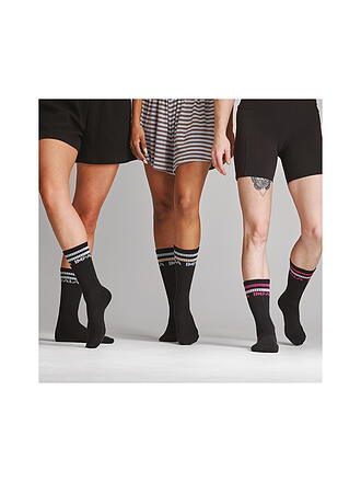 IMPALA | Socken 3er Pkg black | bunt