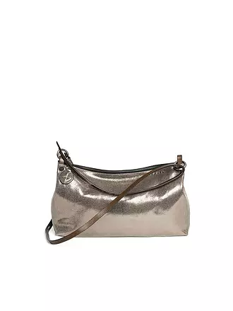 INA KENT | Ledertasche  - Mini Bag ORNAMENT ed. 2 | silber