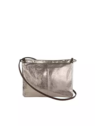 INA KENT | Ledertasche - Mini Bag MOONSTRUCK ed.2 | grau