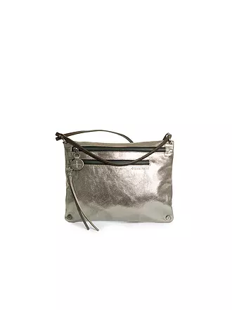 INA KENT | Ledertasche - Umhängetasche MOONLIT ed.2 | silber