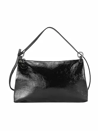 INA KENT | Ledertasche - Umhängetasche ORNAMENT Ed. 2 | schwarz