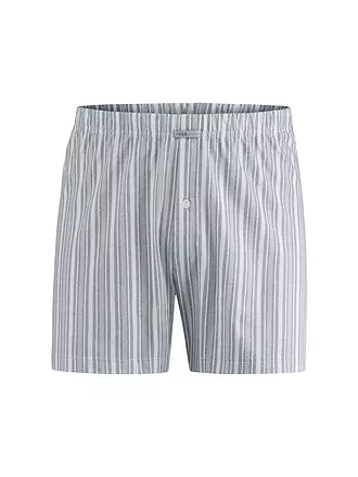 ISA | Boxershorts Oliv Blau | blau
